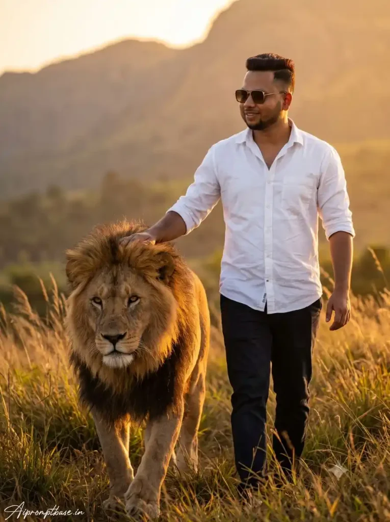 Viral Animal AI Photo Editing Prompt