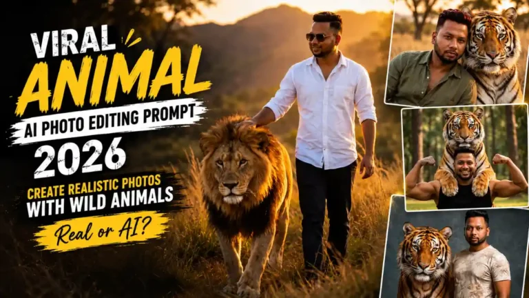 Viral Animal AI Photo Editing Prompt