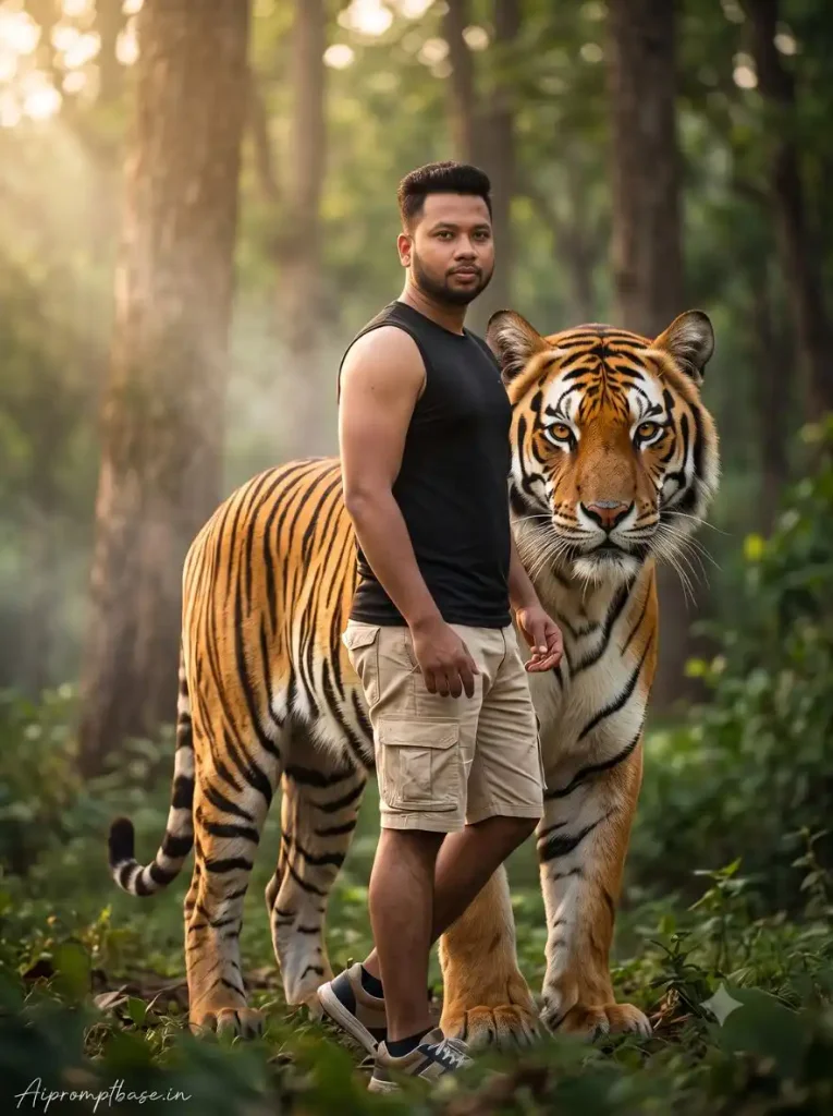 Viral Animal AI Photo Editing Prompt