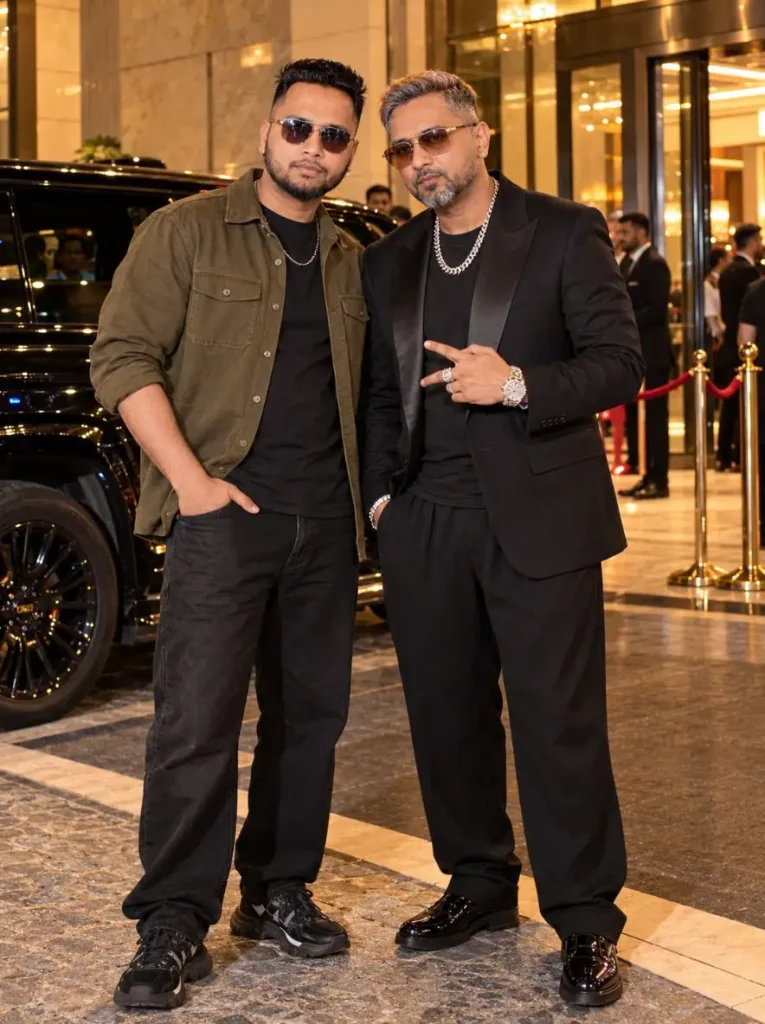 AI Photo With Honey Singh Prompt 