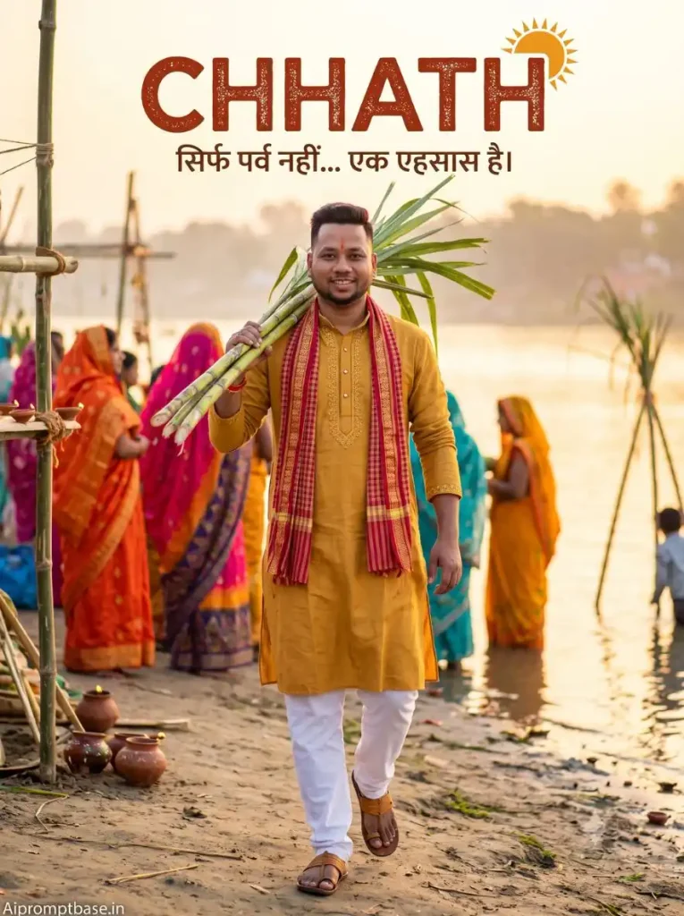 Chhath Puja AI Photo Editing Prompt