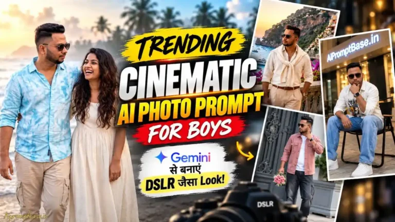 Cinematic AI Photo Prompt for Boys