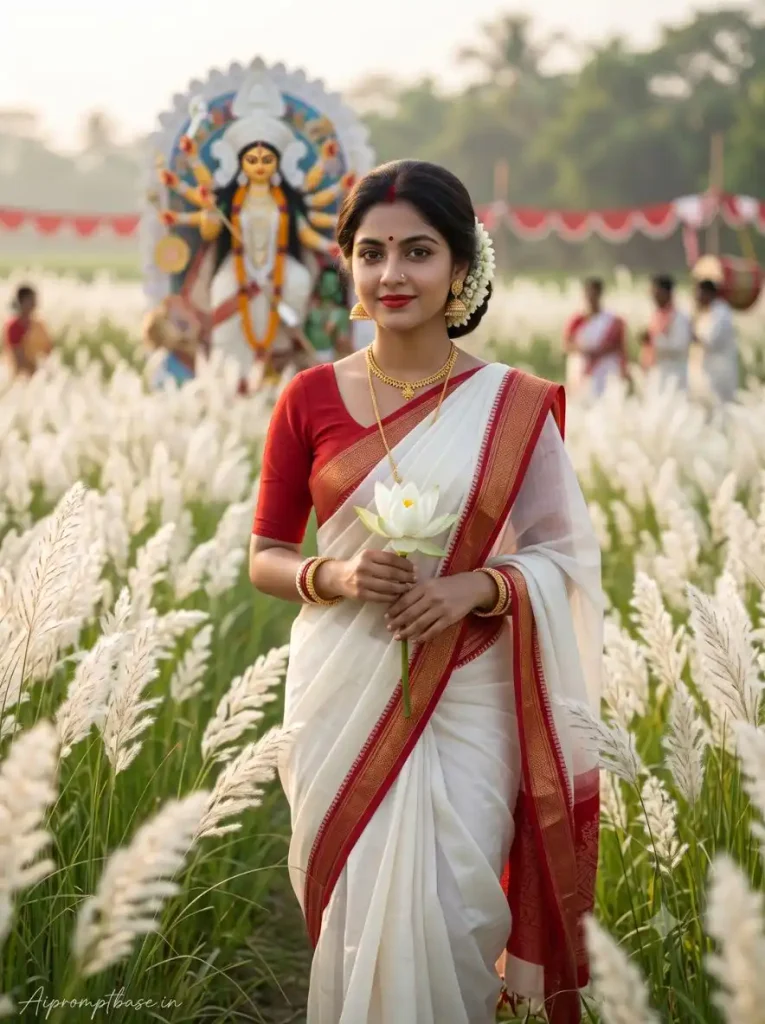 Durga Puja AI Photo Editing Prompt