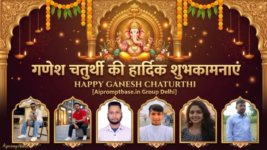 Ganesh Chaturthi Flex Banner AI Prompt
