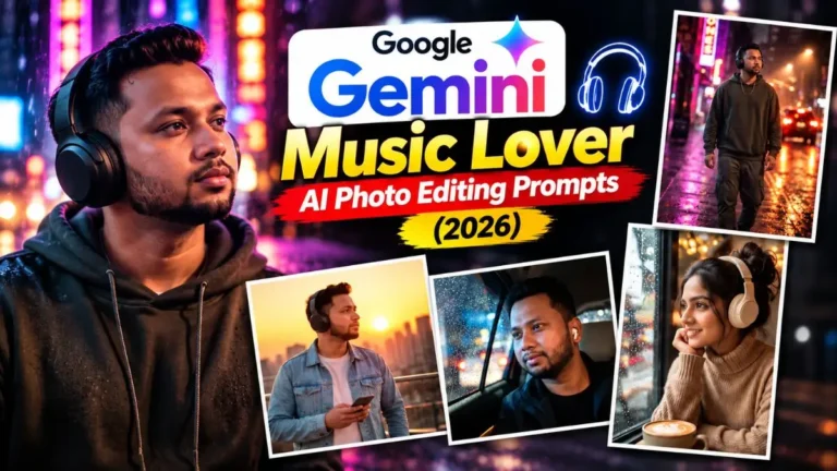 Google Gemini Music Lover AI Photo Editing Prompts