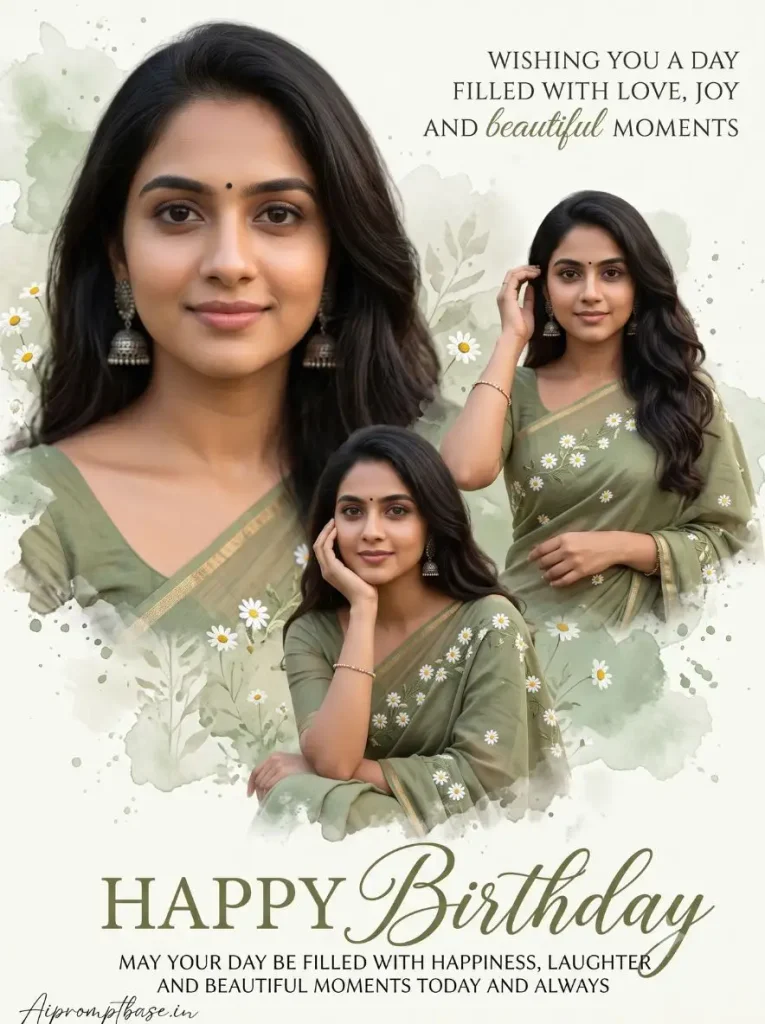 Happy Birthday AI Photo Editing Prompt