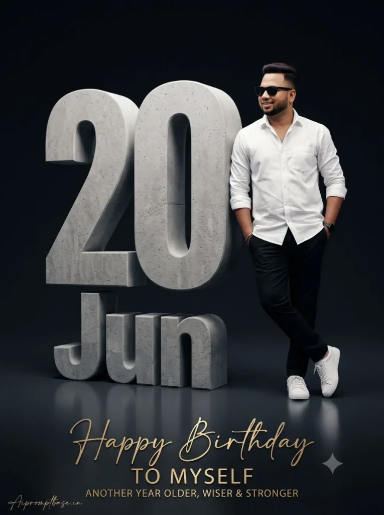 Happy Birthday AI Photo Editing Prompt