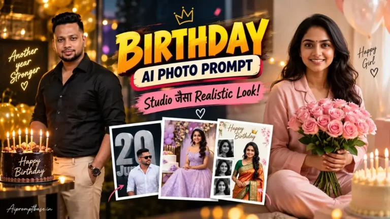 Happy Birthday AI Photo Editing Prompt