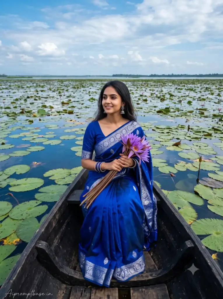 Lotus Lake AI Photo Editing Prompt