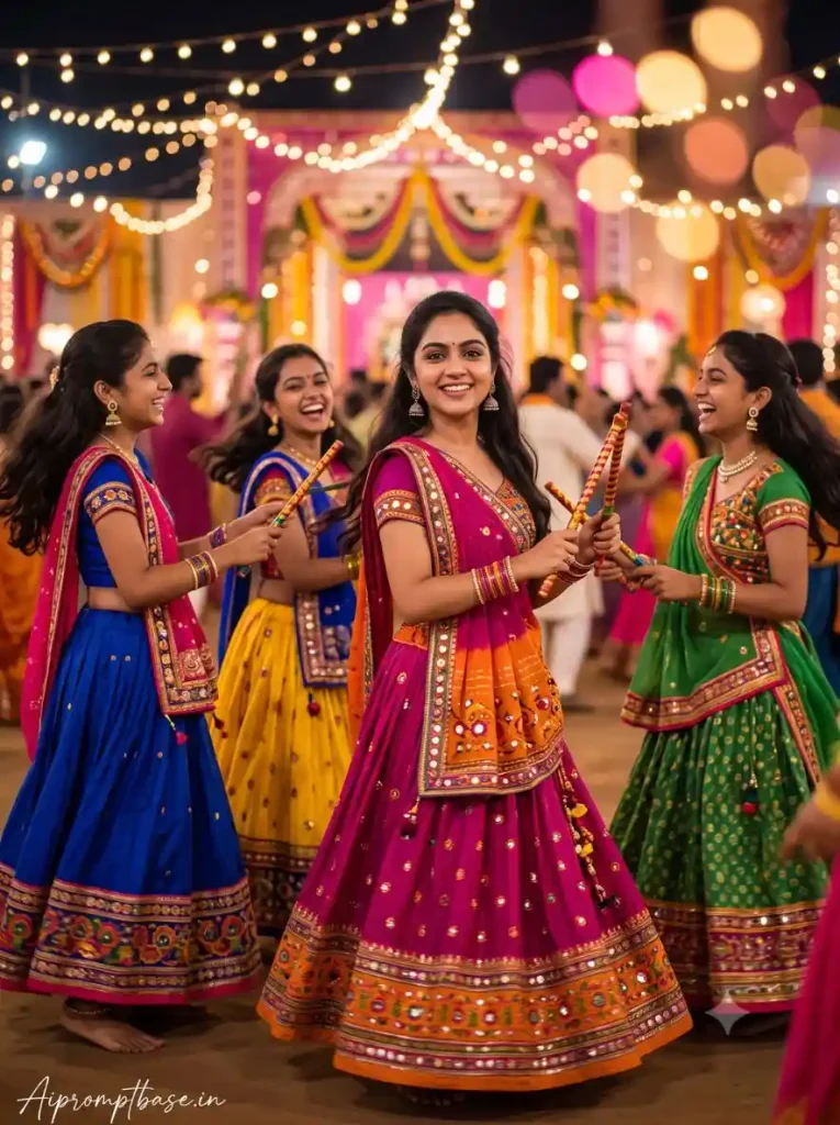 Navratri Garba AI Photo Editing Prompt