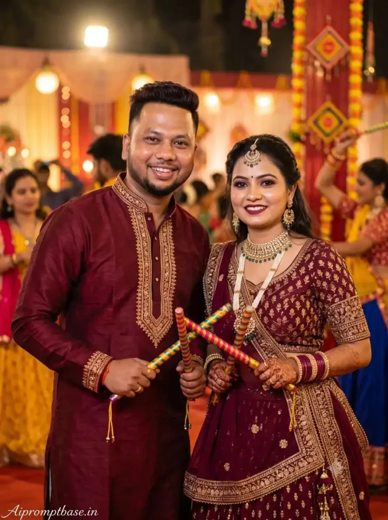 Navratri Garba AI Photo Editing Prompt