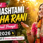 Special Janmashtami Radha Rani Portrait Prompt