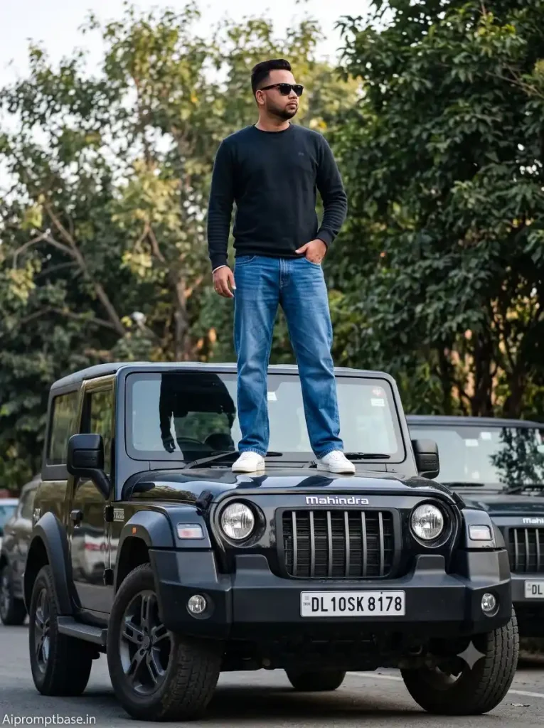 Trending Car AI Photo Editing Prompt