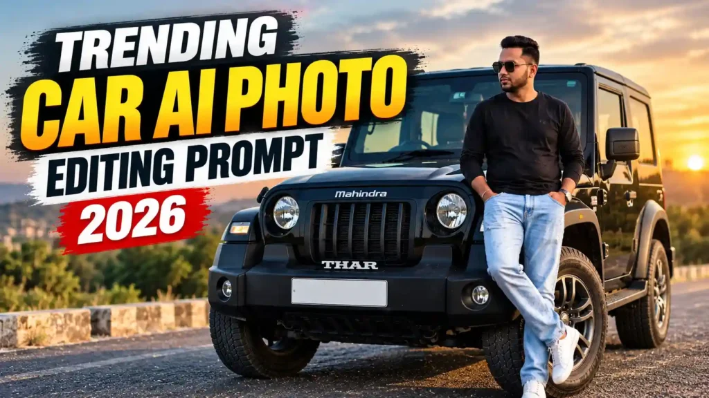 Trending Car AI Photo Editing Prompt