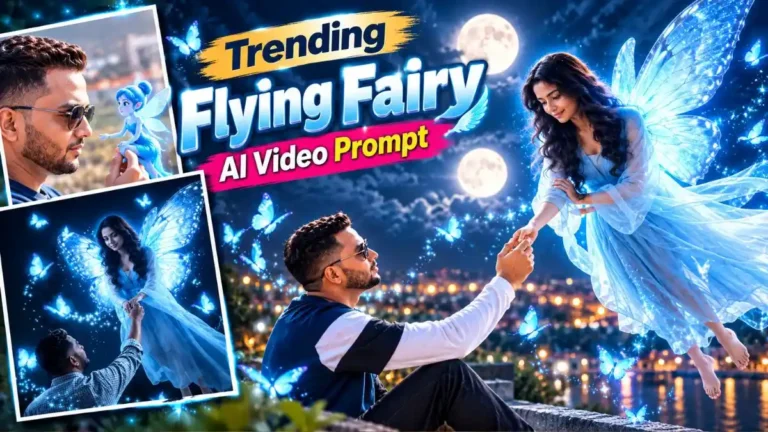 Trending Flying Fairy AI Video Prompt
