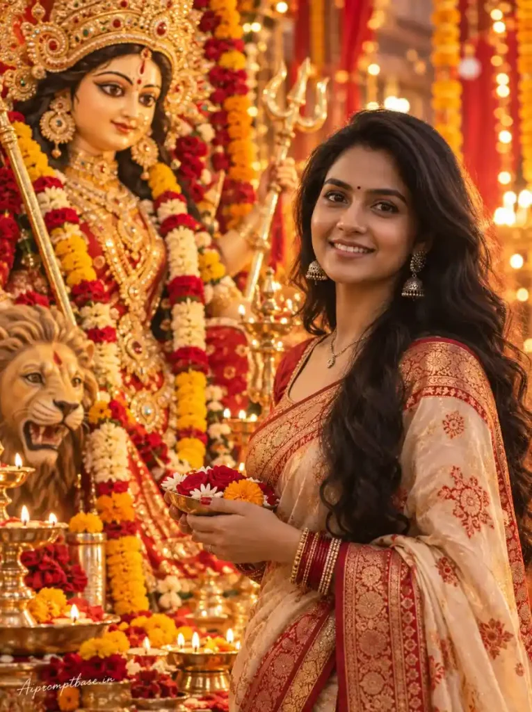 Trending Navratri AI Photo Editing Prompt