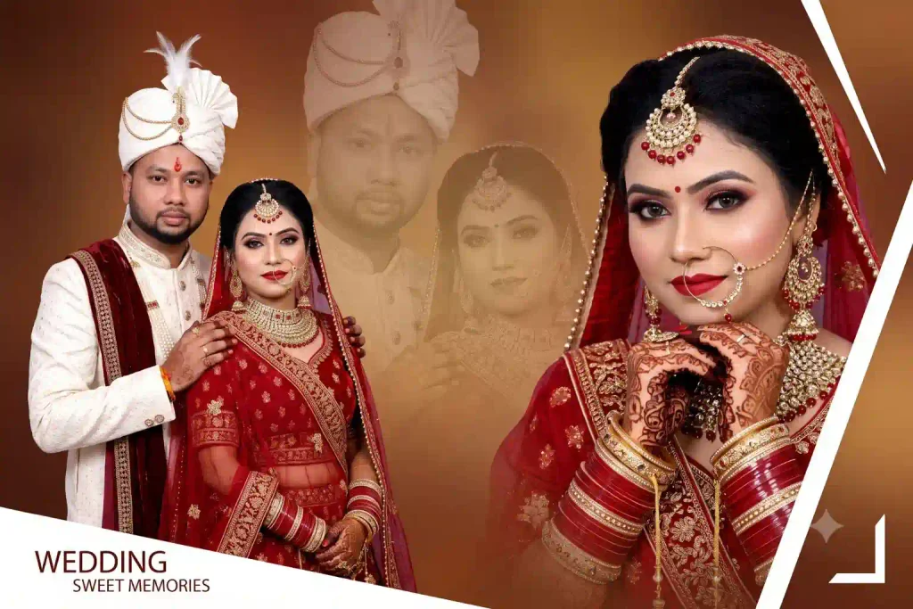 Trending Wedding Album Design AI Prompt