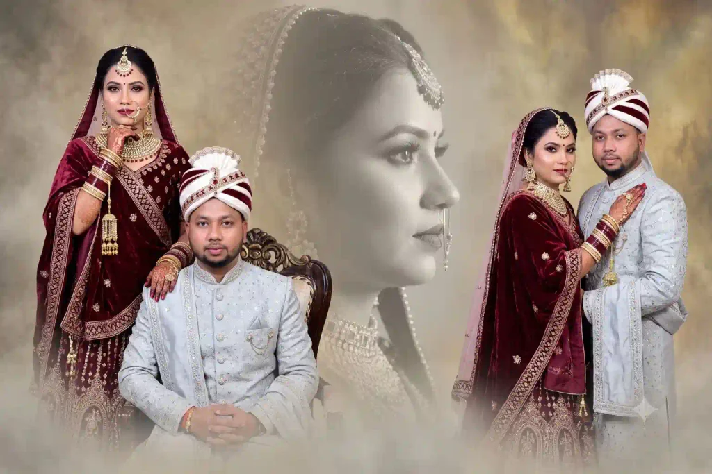 Trending Wedding Album Design AI Prompt