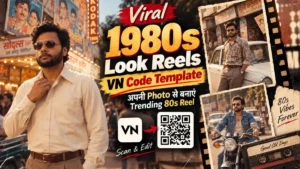 Viral 1980s Look Reels VN Code Template