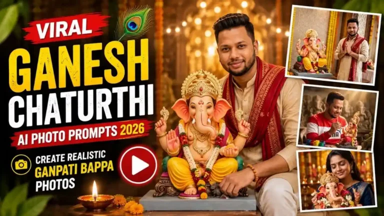 Viral Ganesh Chaturthi AI Photo Prompts