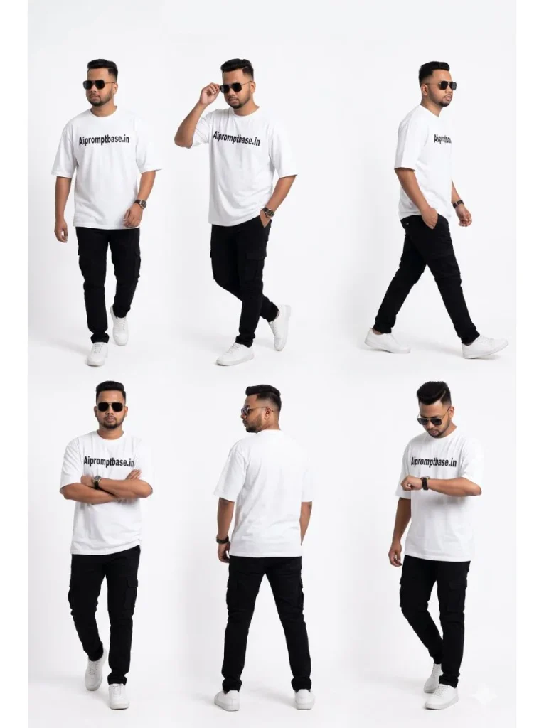 AI Multi Pose Photo Editing Prompt