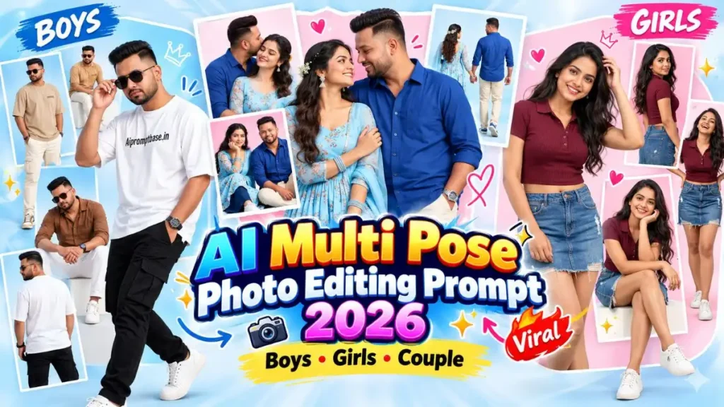 AI Multi Pose Photo Editing Prompt