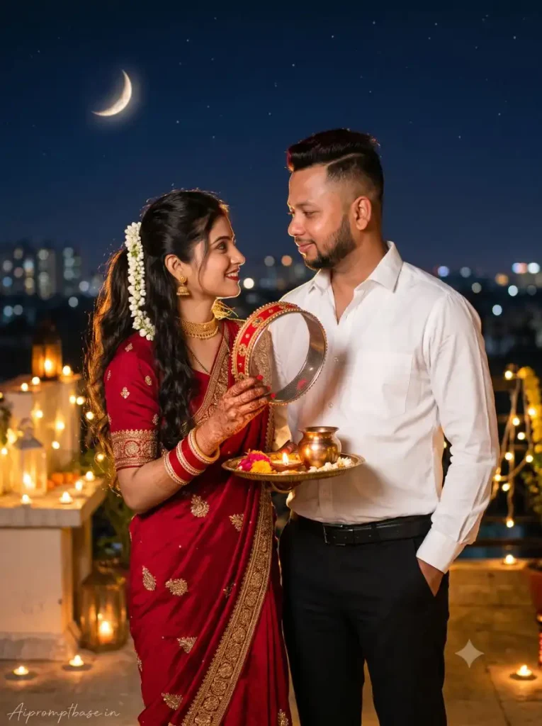 Karwa Chauth AI Photo Editing Prompts 2026