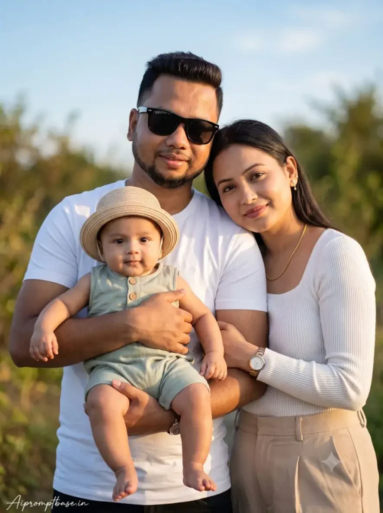 Mother and Baby AI Photo Editing Prompt