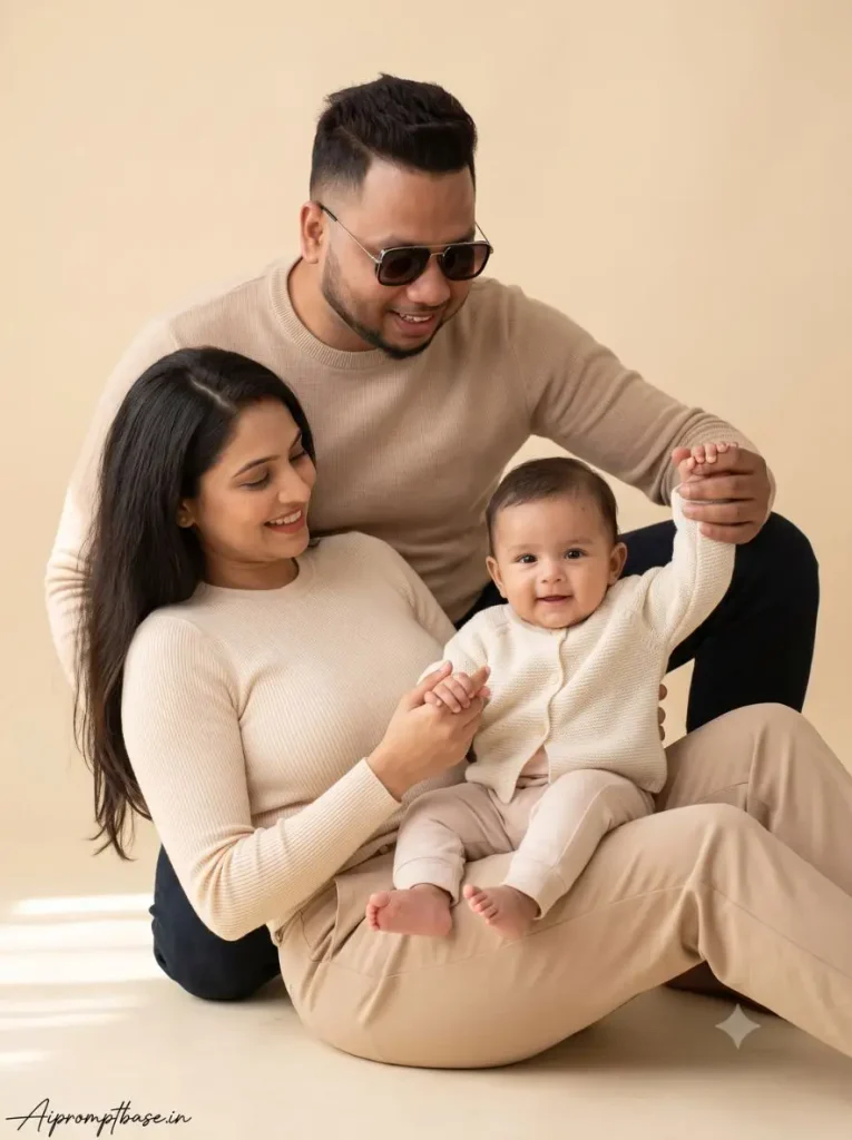 Mother and Baby AI Photo Editing Prompt