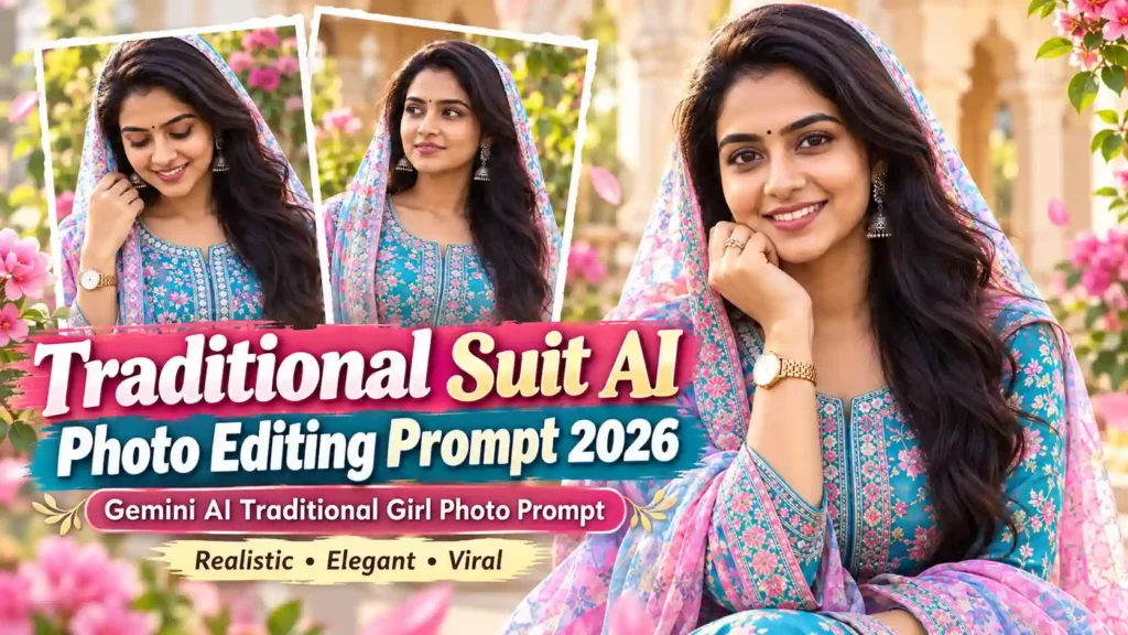 Traditional Suit AI Photo Editing Prompt